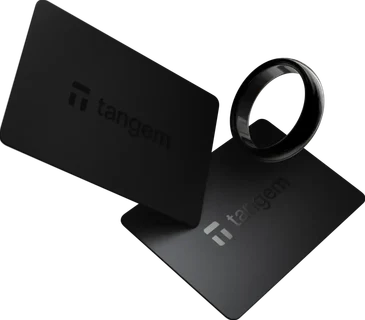 Tangem Ring · ring and 2 cards
